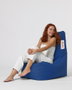 Atelier Del Sofa Diamond - Blue Saco de judas para jardin Azul Tejido poliester impermeable Comodidad y relajacion 60x90cm Max 200kg